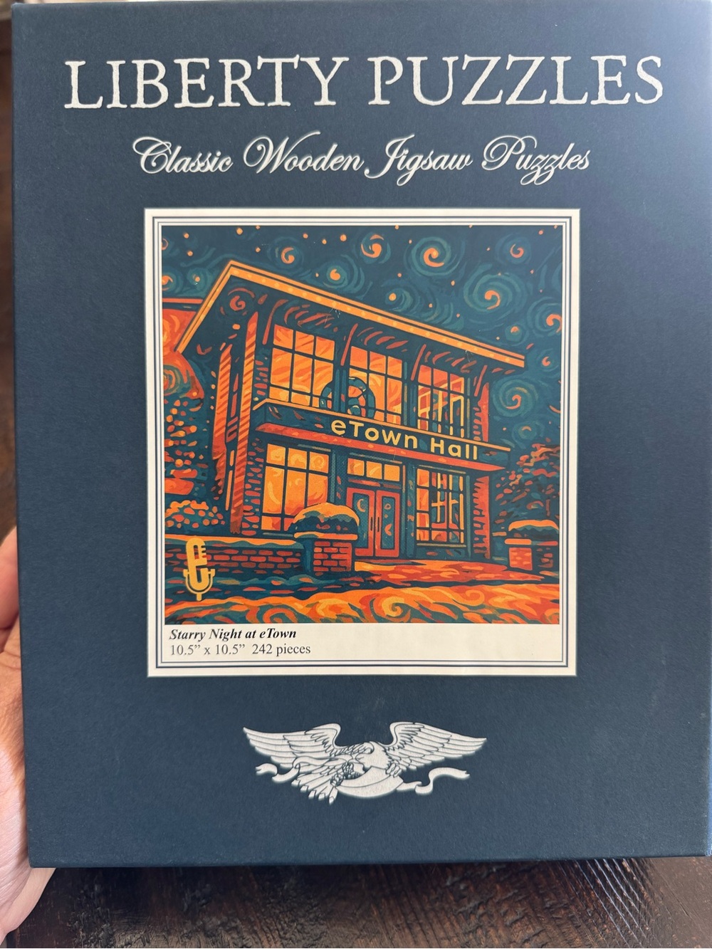 Liberty Puzzles Starry Night at eTown 242 Pc